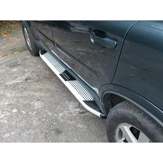 Mevsim Grey side steps (2 stuks, aluminium)