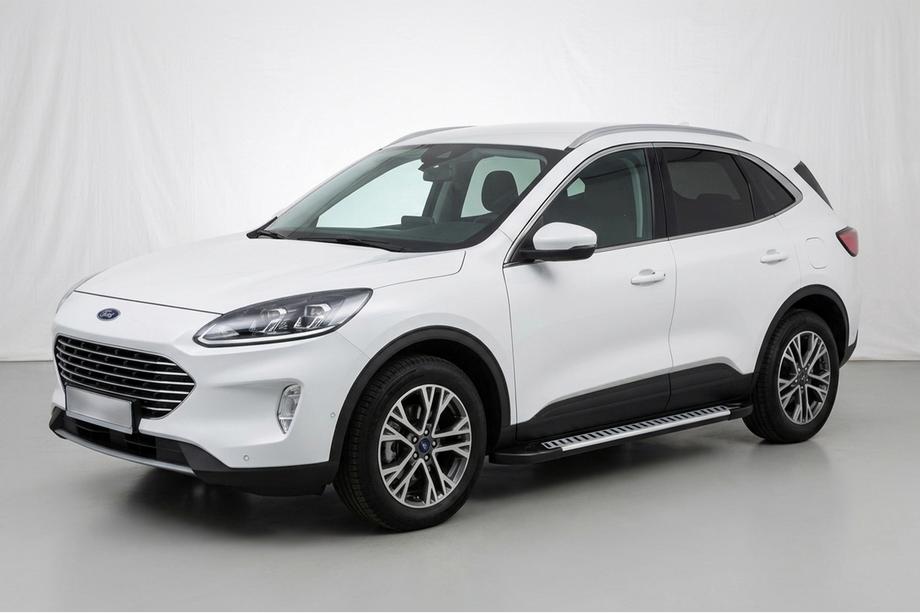 Ford Kuga/Escape 2019– Side steps Line (2 stuks, aluminium) Image