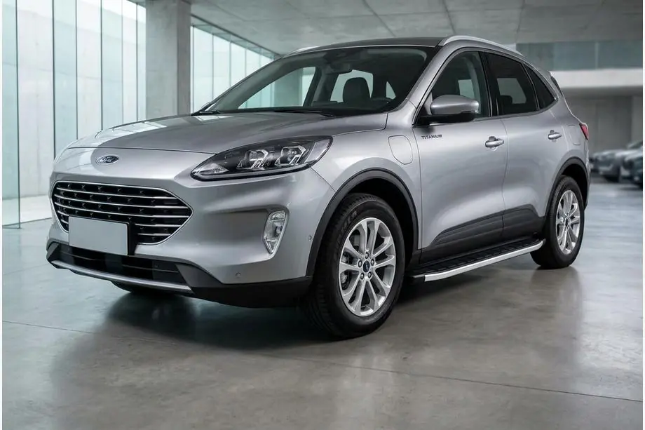 Ford Kuga/Escape 2019– Fullmond side steps (2 stuks, aluminium) Image