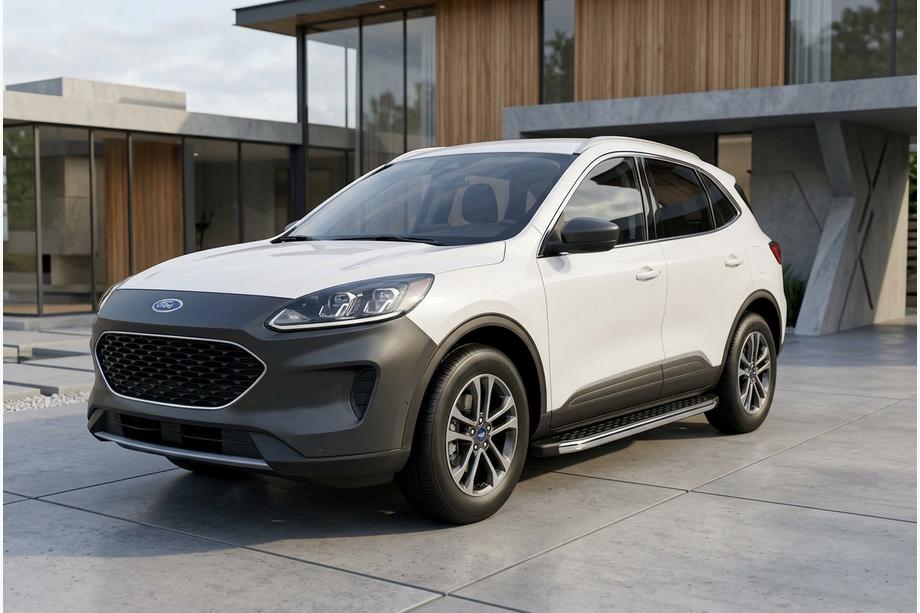 Ford Kuga/Escape 2019– BlackLine side steps (2 stuks, aluminium) Image