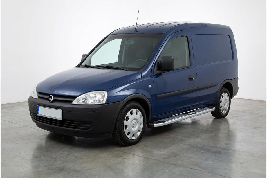 Opel Combo 2002–2012 Mevsim Grey side steps (2 stuks, aluminium) Image