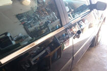 Ford Fiesta 2002–2008 Buitenste raamlijstenset (4-delig, RVS) OmsaLine - Italiaans roestvrij staal foto 1