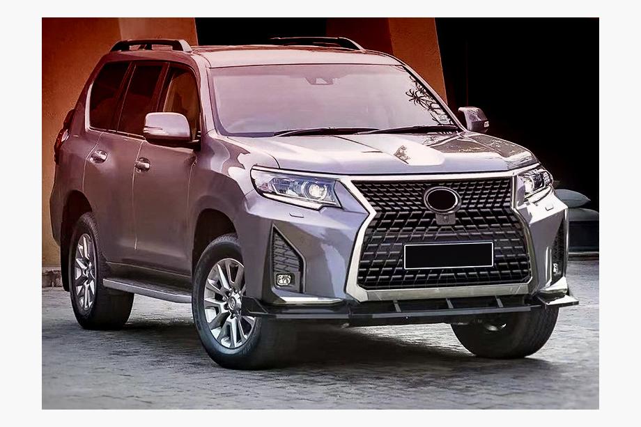 Toyota Land Cruiser Prado 150 2009–2023 Voorbumper GX-design V2 (2017-) Image