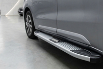 Peugeot Expert 2017– Mevsim Grey side steps (2 stuks, aluminium) foto 1