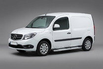 Mercedes Citan 2013–2021 Mevsim Grey side steps (2 stuks, aluminium) Lange wielbasis foto 1