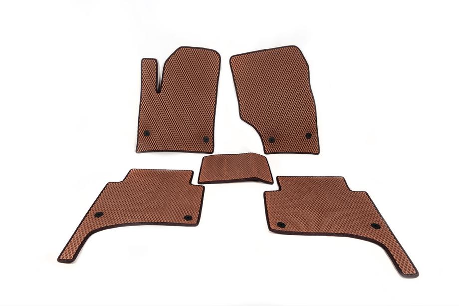Volkswagen Touareg 2002–2010 EVA automatten (baksteenpatroon) Image