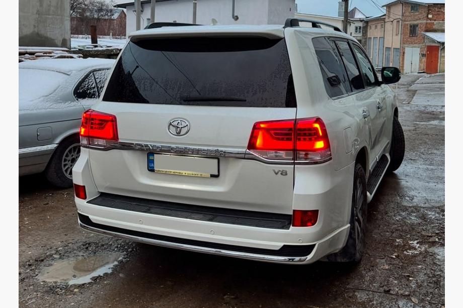Toyota Land Cruiser 200 2007–2021 Achterbumper 2016+ spuitklaar (China) Image