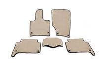 Audi Q7 2005–2015 EVA automatten (beige) 2 rijen (5 matten) foto 2