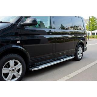 Mevsim Grey side steps (2 stuks, aluminium) Volkswagen T5 2010–2015 foto 1