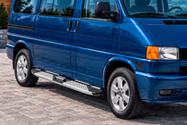 Volkswagen T4 Caravelle/Multivan 1990–2003 Mevsim Grey side steps (2 stuks, aluminium) Korte wielbasis foto 1