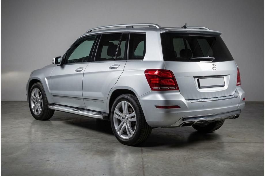 Mercedes GLK-klasse X204 2008–2015 Mevsim Grey side steps (2 stuks, aluminium) Image