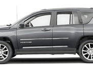 Jeep Compass 2006–2016 OmsaLine deurlijsten (RVS) foto 1