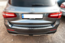 Mercedes GLC X253 2015–2022 RVS achterbumperbeschermer Carmos (2015-2019) foto 4