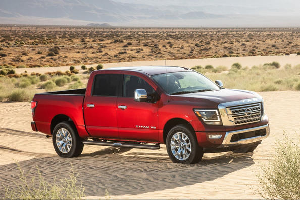 Review van de vernieuwde Nissan Titan-pick-up