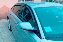 Audi A6 C7 2011–2017 Raamwindschermen Sedan (4 stuks, HIC) foto 2