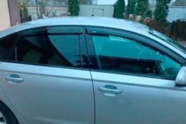 Audi A6 C7 2011–2017 Raamwindschermen Sedan (4 stuks, HIC) foto 7