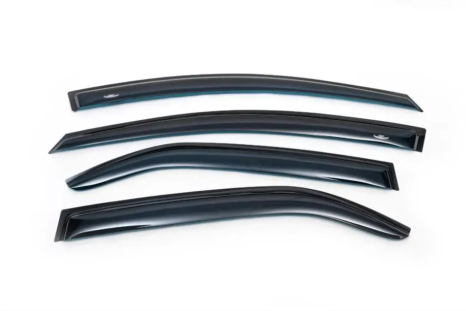 Kia Cerato 2 2010–2013 Raamwindschermen SD (set 4 stuks, HIC) Foto 2