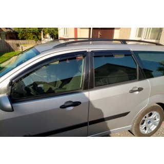 Raamdeflectoren SW (4 stuks, HIC) Ford Focus I 1998–2005 foto 3