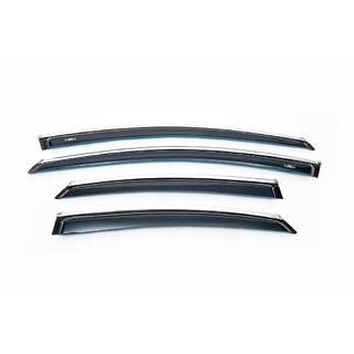 Raamwindschermen met chroomstrip SD (4 st., HIC) Ford Mondeo 2008–2014 foto 2