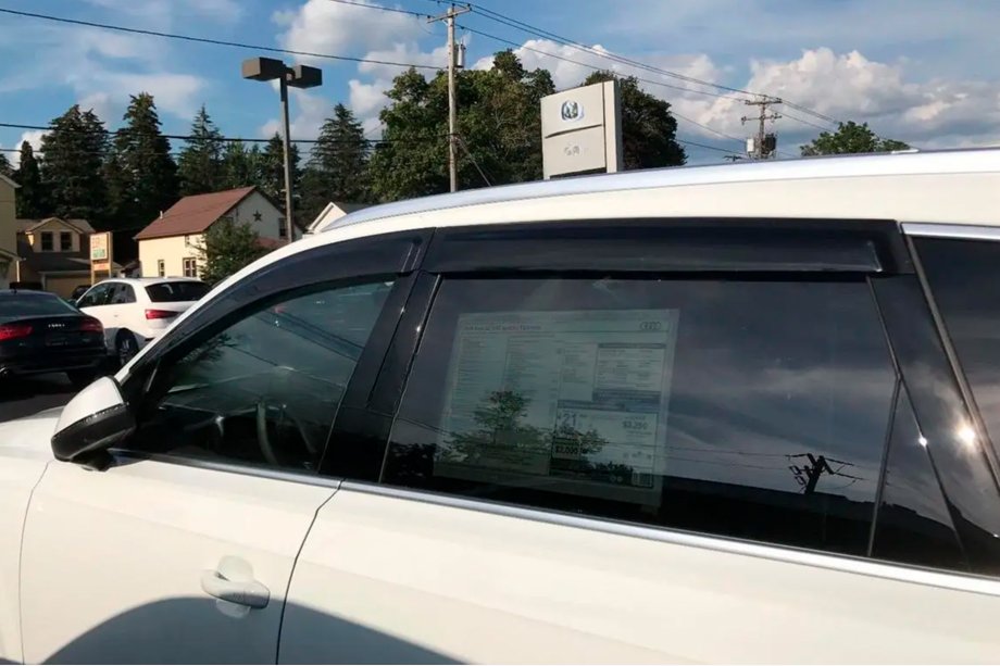 Audi Q7 2015–2026 Raamdeflectoren (4 stuks, HIC) Image