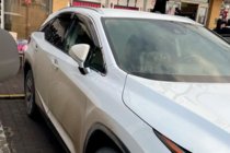 Lexus RX 2016–2022 Raamwindschermen met chroomstrip LONG (4 st., HIC) foto 1