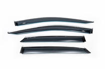 Lexus RX 2016–2022 Winddeflectors met chroomstrip Short (4 stuks, HIC) foto 3