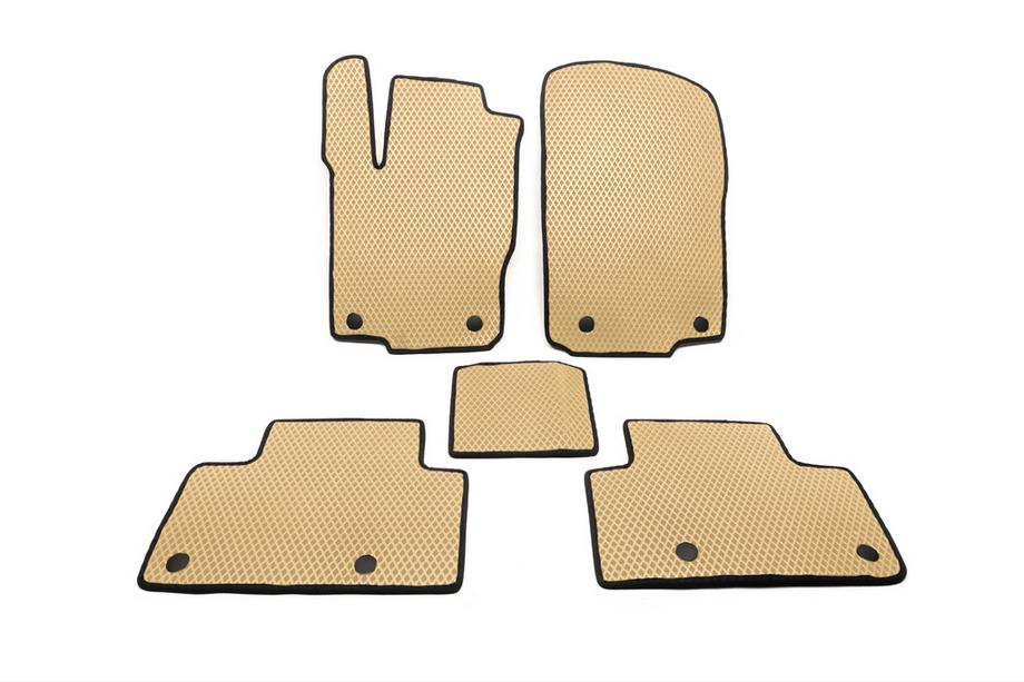 Mercedes GLE/ML-klasse W166 2011–2018 EVA automatten (Beige) Image