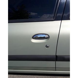 RVS deurgreep covers Renault Symbol 1999–2008 foto 1
