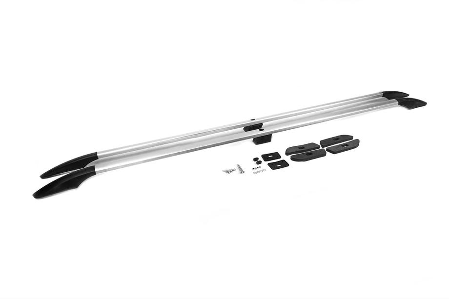 Ford Connect 2014–2021 Dakrails chroom Standaard basis, metalen voeten Foto 18
