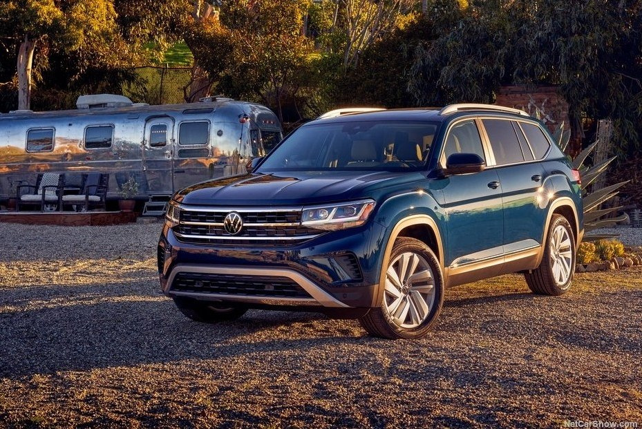Vernieuwde zevenzits Volkswagen Atlas-crossover