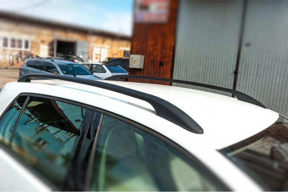 Volkswagen Golf 7/E-Golf 2012–2020 OmsaLine Solid dakrails (2 stuks, zwart) Image