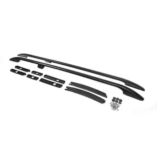 OmsaLine Solid dakrails (2 stuks, zwart)