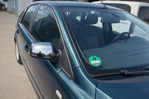 Ford Fusion 2002–2012 Spiegelkappen set (2 stuks) verchroomd kunststof foto 1
