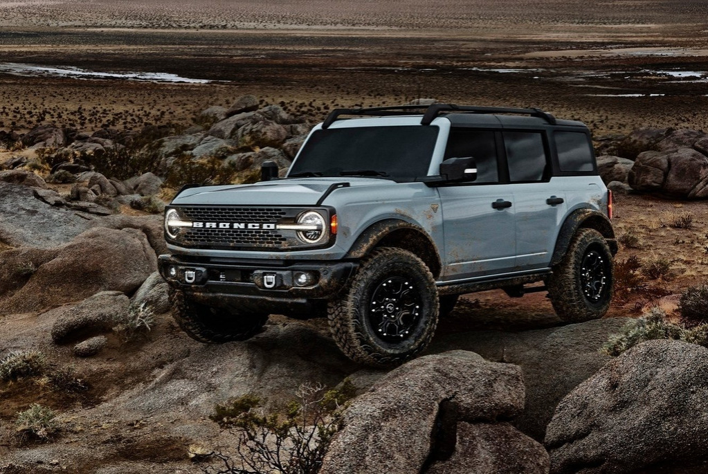 Vijfdeurs versie van de nieuwe generatie Ford Bronco SUV
