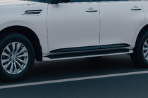 Nissan Armada 2016–2024 Deurlijsten (4 stuks, zwart) foto 1