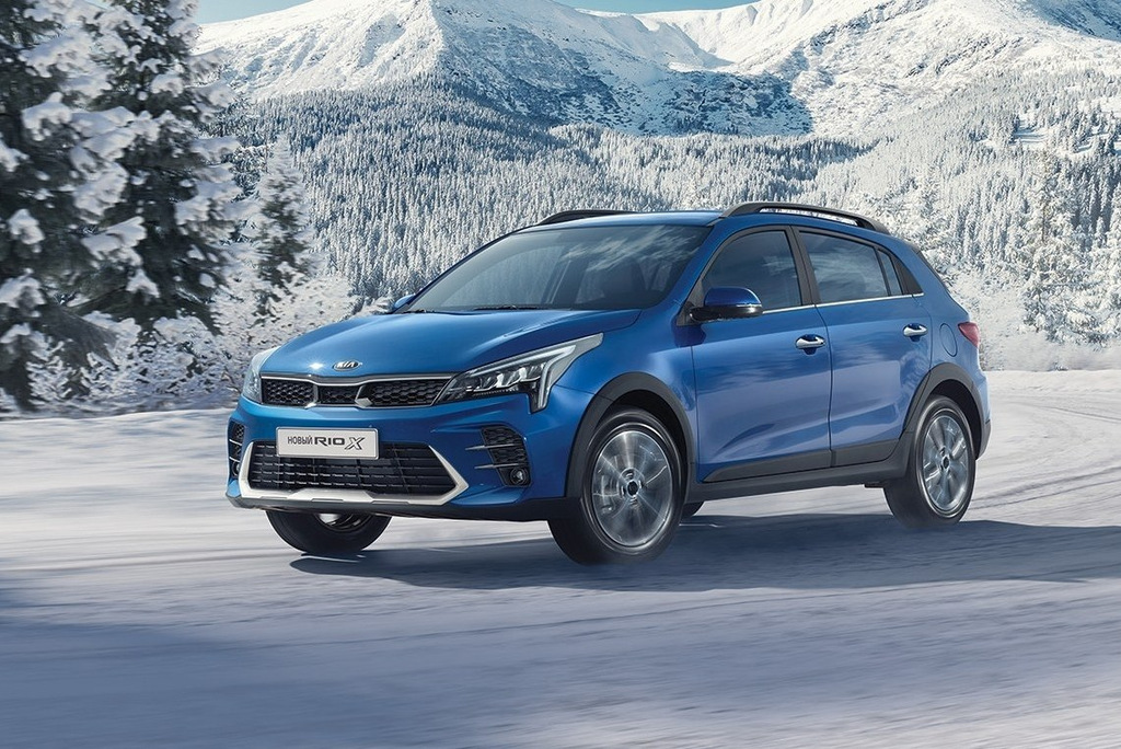KIA Rio X: hatchback met verhoogde bodemvrijheid