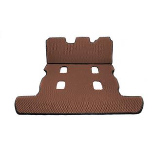Kofferbakmat 2 stuks (EVA, 7-zits, baksteenrood) Toyota Land Cruiser 200 2007–2021 foto 4