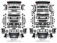 Suzuki Jimny 2018– G-class-design G63 bodykit set foto 4