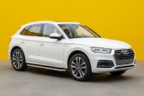 Audi Q5 2017–2025 Side steps Tayga Grey (2 stuks, aluminium) foto 1