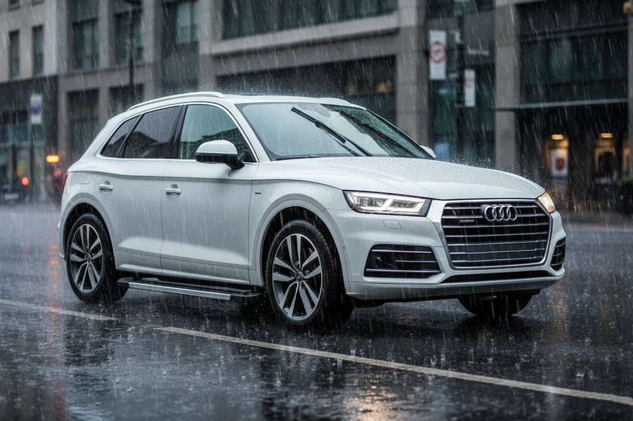 Audi Q5 2017–2025 RedLine side steps (2 st., aluminium) Image