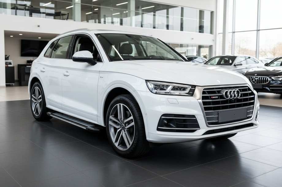 Audi Q5 2017–2025 Rainbow zijtreden (set van 2, aluminium) Image