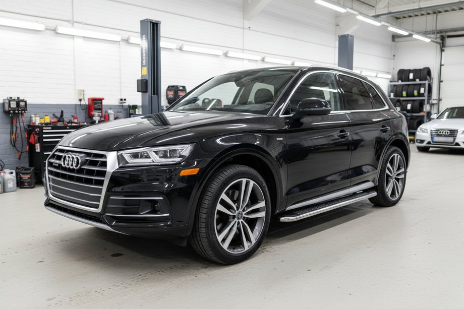Audi Q5 2017–2025 Side steps Maydos V2 (2 stuks, aluminium) Foto 1