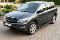 Lexus RX 2003–2009 Bosphorus Black side steps (2 st., aluminium) foto 1