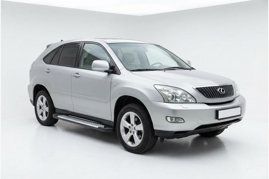 Lexus RX 2003–2009 Side steps Allmond Grey (set van 2, aluminium) Image