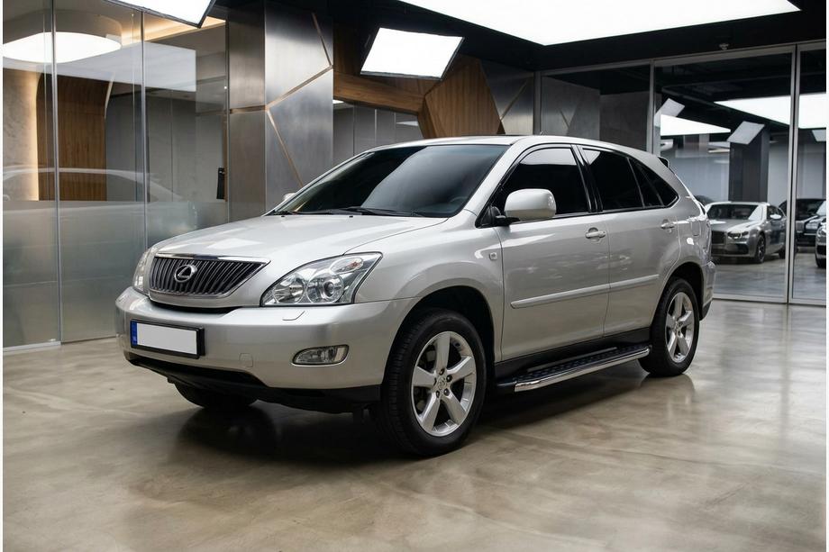 Lexus RX 2003–2009 BlackLine side steps (2 stuks, aluminium) Image