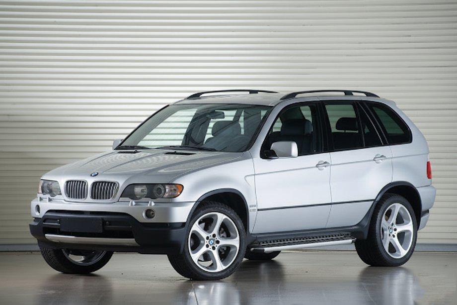 BMW X5 E53 1999–2006 Side steps Tayga Grey (2 stuks, aluminium) Image