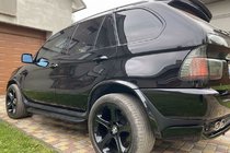 BMW X5 E53 1999–2006 Side steps Bosphorus Black (2 stuks, aluminium) foto 1