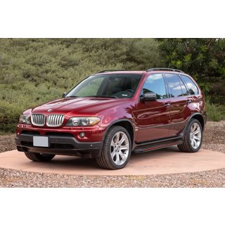 Zijsteps Maya Red (2 stuks, aluminium) BMW X5 E53 1999–2006 foto 1