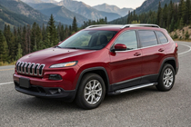 Jeep Cherokee KL 2013– Side steps Line (2 stuks, aluminium) foto 1