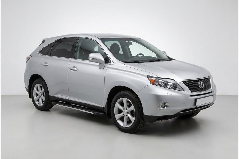 Lexus RX 2009–2015 Side steps Bosphorus Grey (2 stuks, aluminium) Image